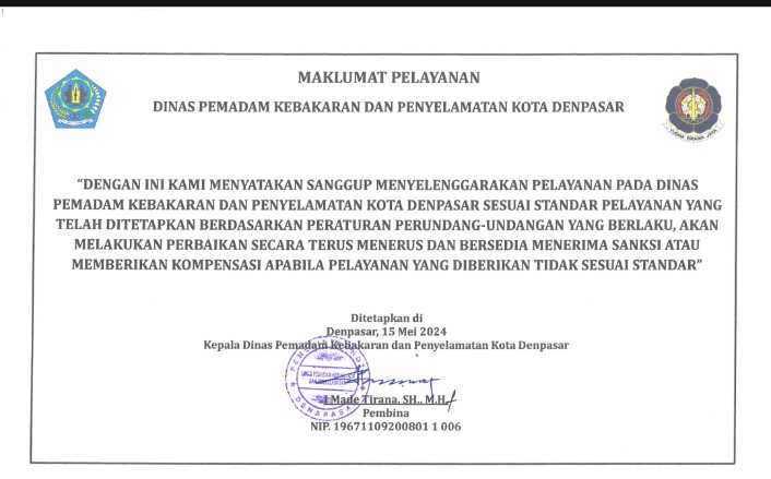 Maklumat Pelayanan 