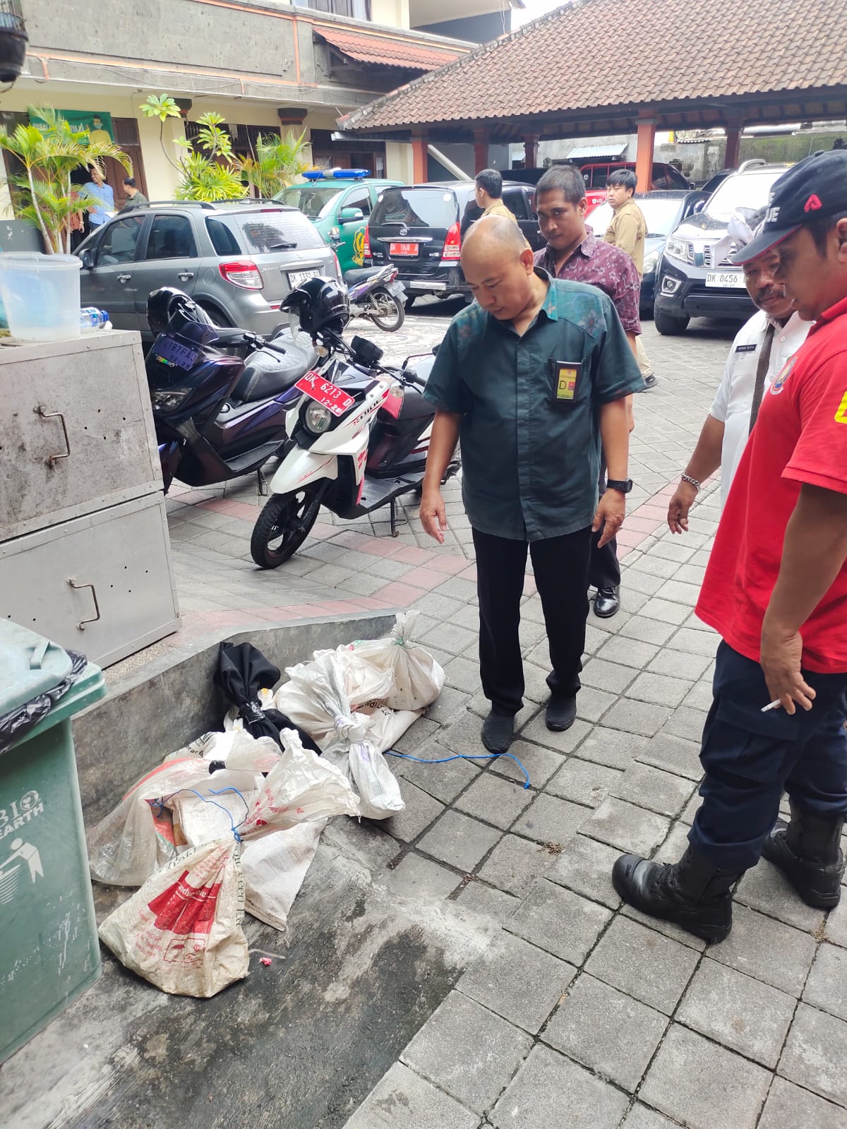 Penyerahan Tangkapan Hewan Liar ke Kantor BKSDA Bali