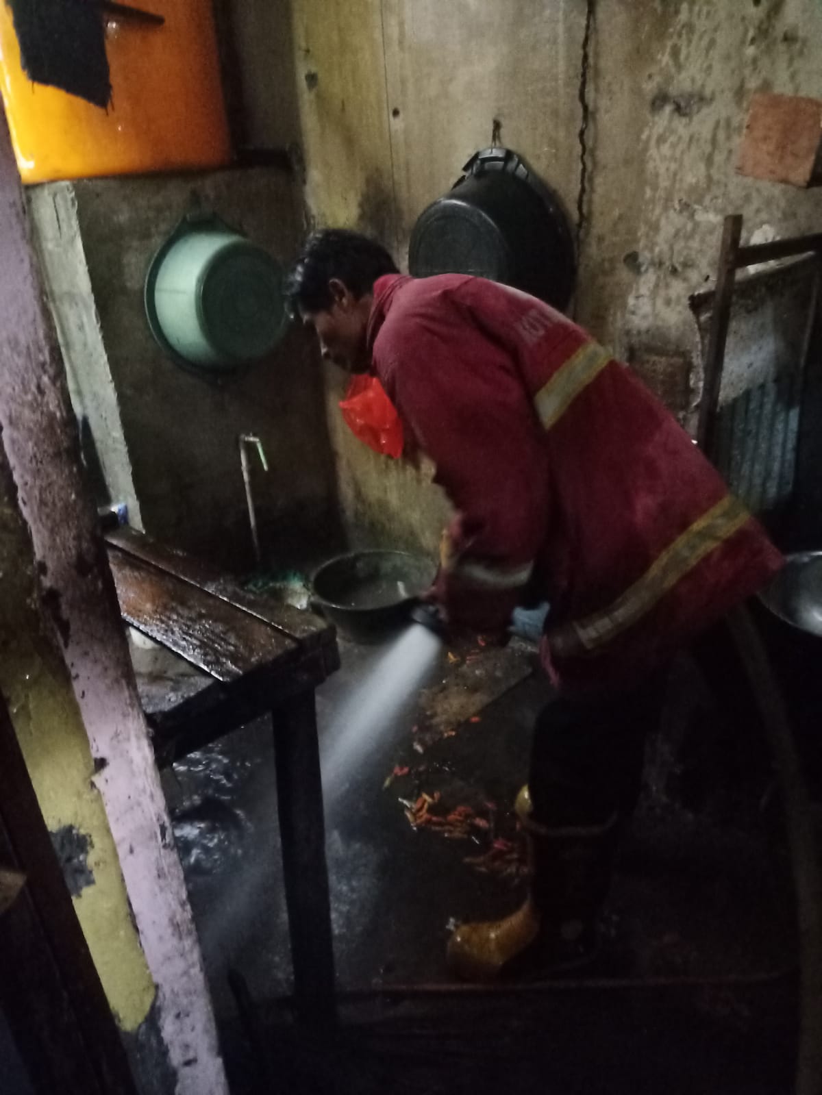 Kebakaran Dapur dI Bypass Ngurah Rai