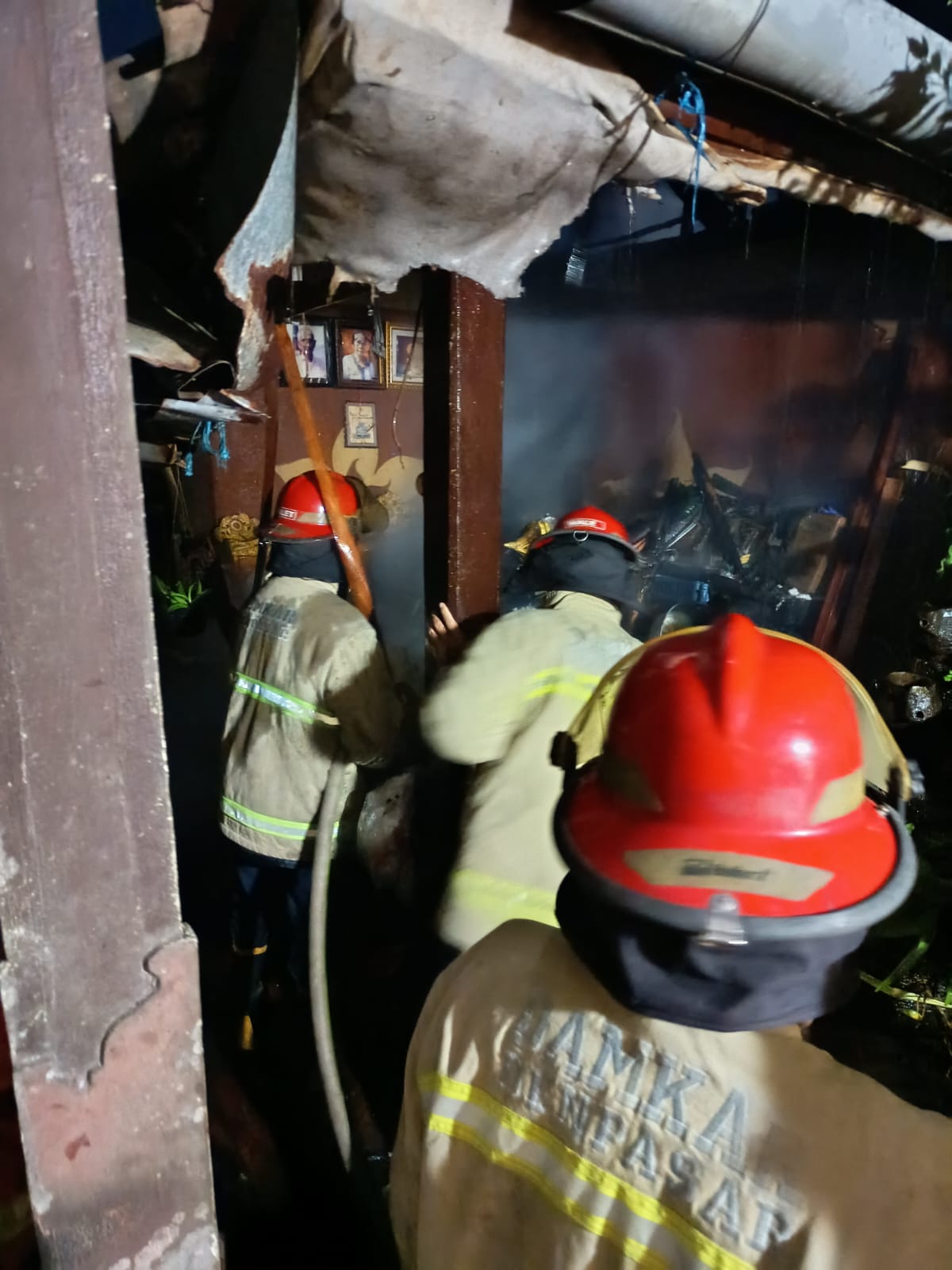 Bale Bali Milik Putu Mariata di Pemecutan Kaja Hangus Terbakar, Kerugian Capai Rp 30 Juta